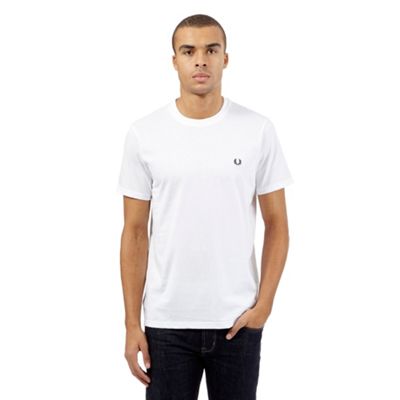 Fred Perry White crew neck regular fit t-shirt